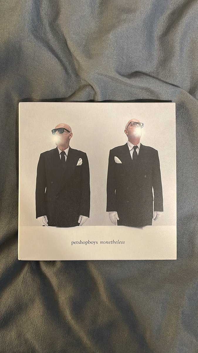It finally arrived… #NonTheLess #PetText @petshopboys