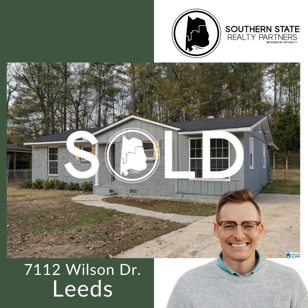 SOLD! 🥳🎉🎊
$174,900💰🤑 

Message me if you need help buying or selling a home!

Jeremy Galloway
205-605-9432
jeremy@southernstate.co

#sold #homegoals #southernstatehomes