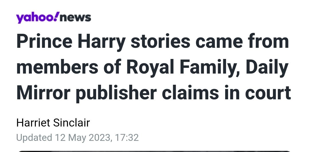 Every article (made up) abt #PrinceHarry & #MeghanMarkle is negative. If there is positive news about H&M, the BM will turn it into negative news. 👈🏼 the agreement they have with Kensington Palace/#TheRoyalFamily

Attacking MM (and #PrinceHarry) every day to make the others shine