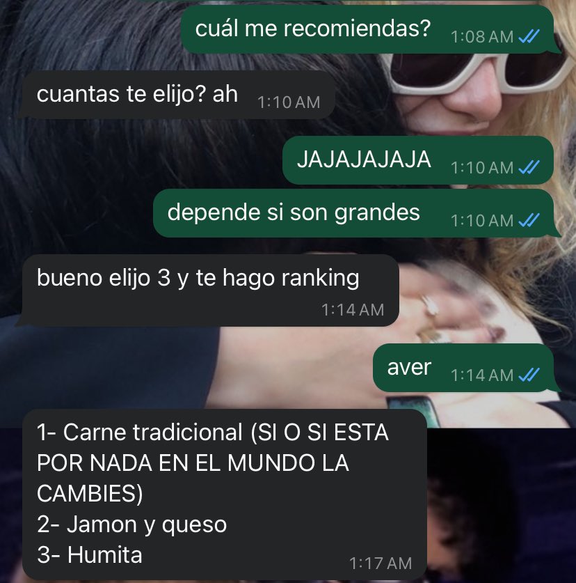 le preguntas a tu amiga argentina cuál empanada probar: