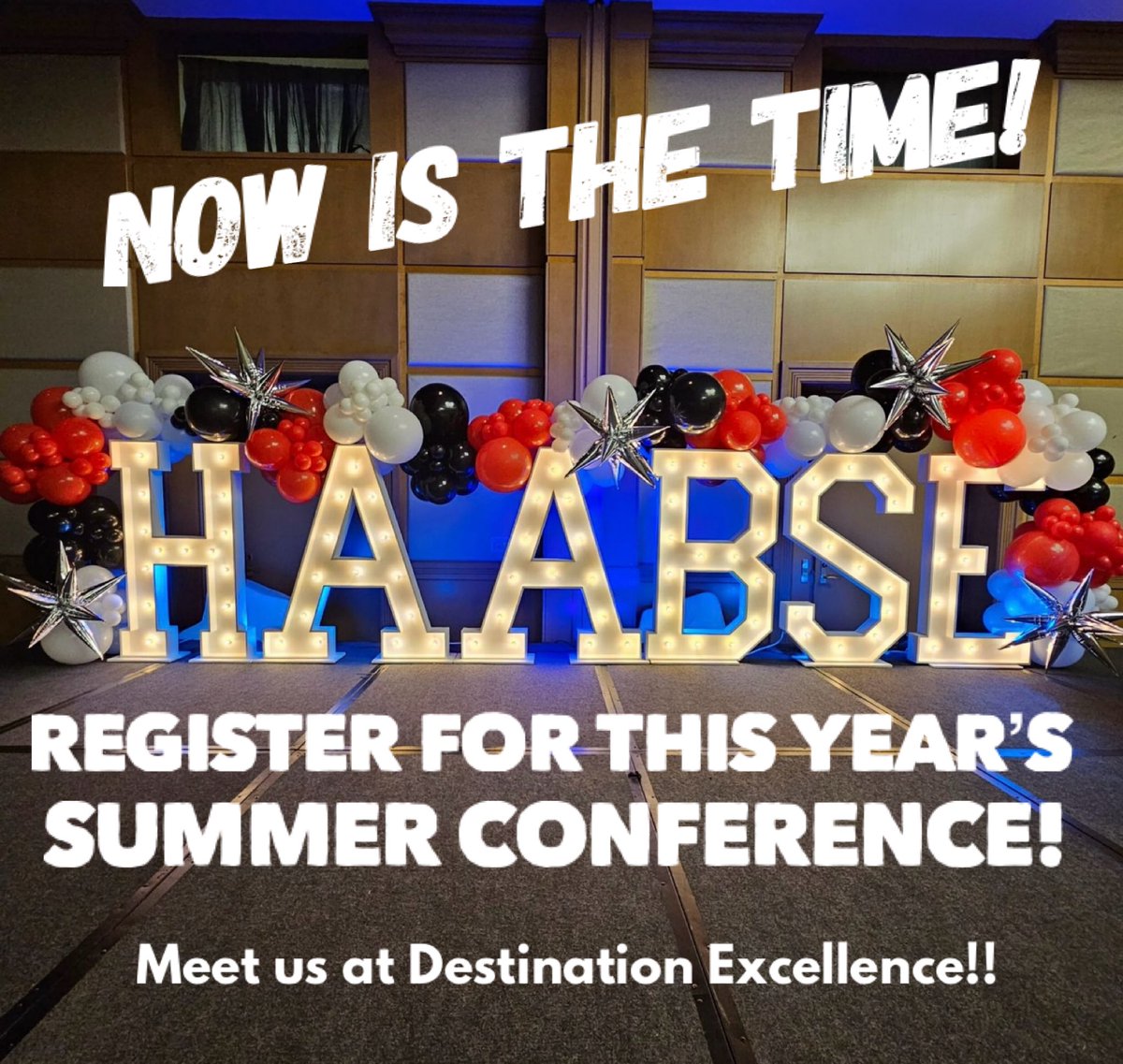 Get ready to travel to Destination Excellence! Register now for this year’s conference!! #HAABSEconnect bit.ly/HAABSEConnect24