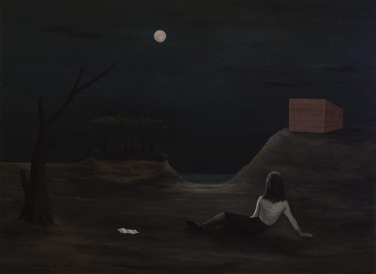 Goodnight. 🖼️ Reverie, Gertrude Abercrombie, 1947.