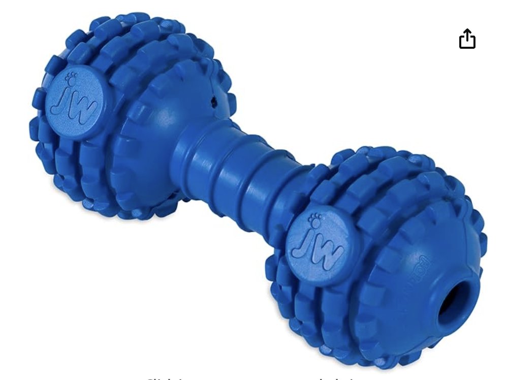 🐶🎾 Big chews for big paws! Save 46% on the JW Pet Chompion Heavyweight Dog Chew Toy for large breeds on Amazon. Tough, durable, and ready for play! Grab yours in assorted colors. #DogToys #AmazonDeals #PetPlaytime

BUY NOW: amzn.to/3UjHaFg