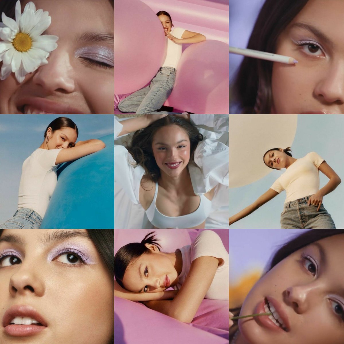 olivia rodrigo x glossier was everything