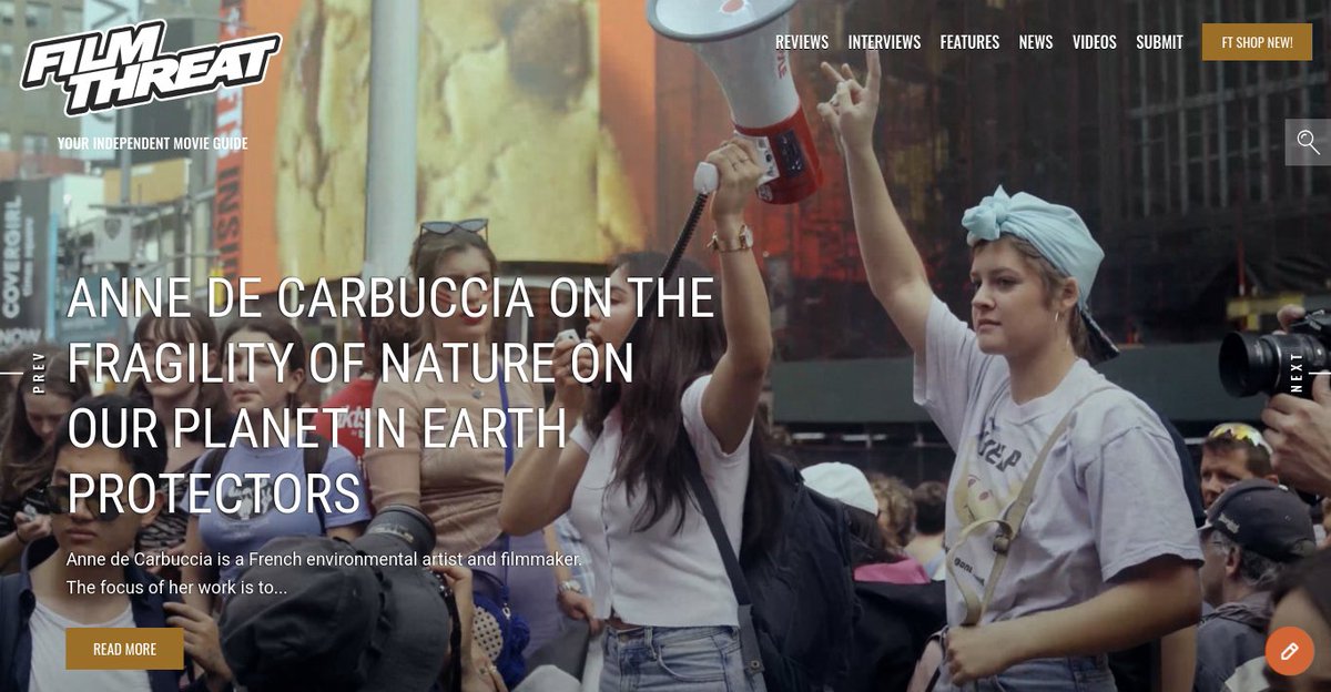 “I wanted to make a clear and straightforward film that was also very emotional, with the people on the front line…” Anne de Carbuccia on the fragility of nature on our planet in Earth Protectors.
filmthreat.com/interviews/ann… #SupportIndieFilm #EarthProtectors #Documentary