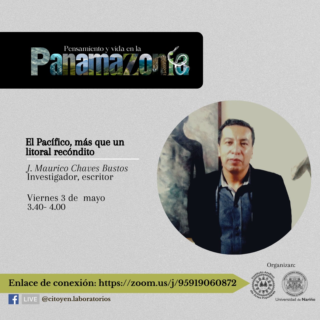 El IADAP invita este viernes 3 de mayo al conversatorio virtual PANAMAZONIA con la intervención de estos importantes académicos sobre la configuración regional y el sistema de vida en la interacción entre el Pacífico, los Andes y la Amazonia. De 3 a 6 pm, ¡link abajo!