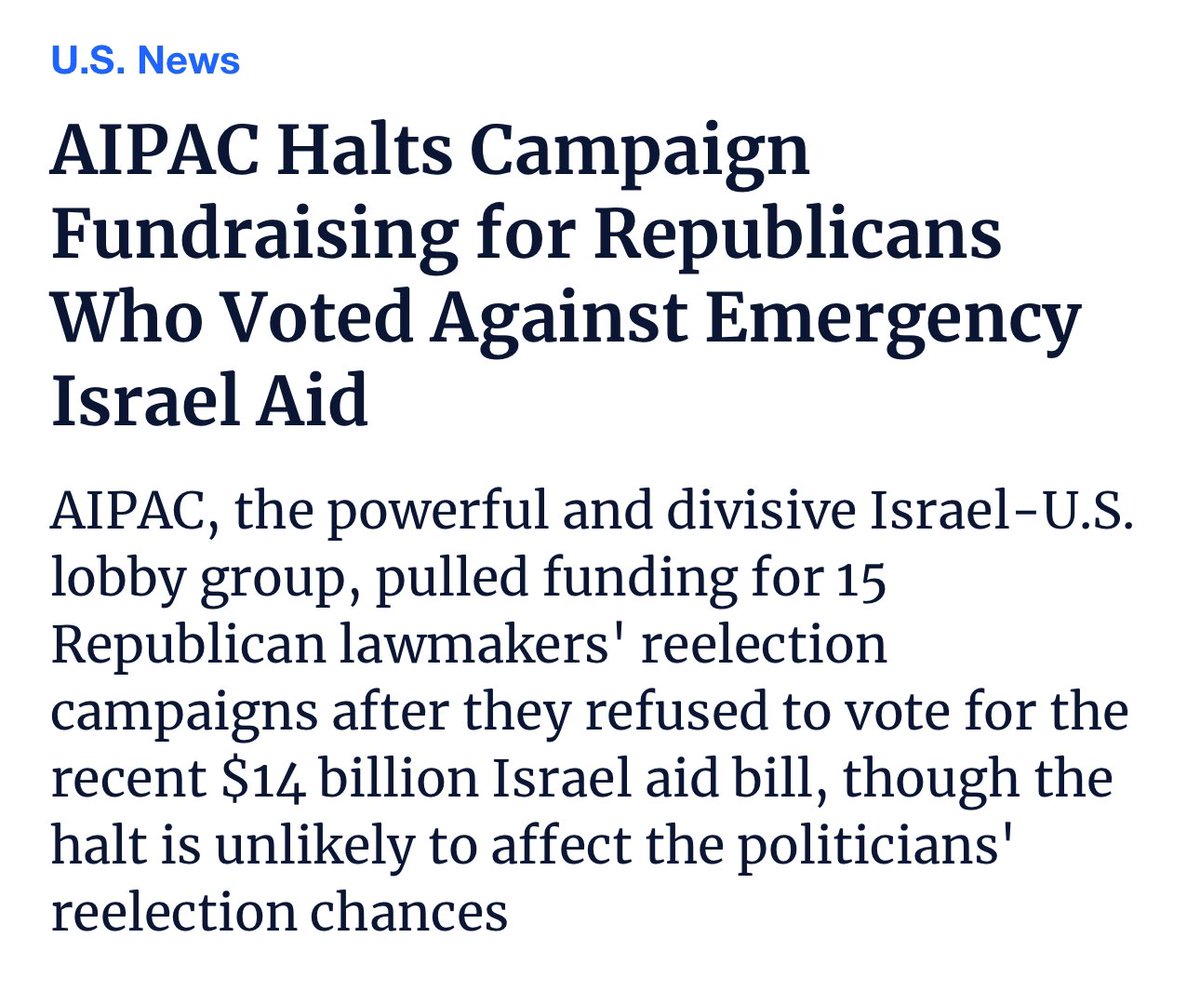 When you don't know the value of your country's sovereignty and independence, this is what happens! Israel is attempting to take the American government hostage