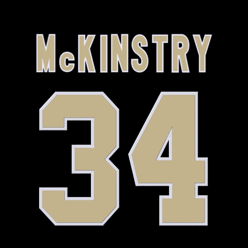 New Orleans Saints DB Kool-Aid McKinstry (@GaQMcK1) is wearing number 34. Last assigned to Tony Jones. #Saints