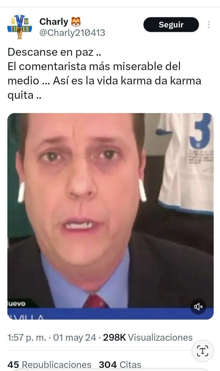 Como ven que @X @TwitterLatAm Me quiere bloquear mi cuenta por decirle a este pendejazo de @Charly210413 sus verdades por decirle Miserable al Sr @Paco_Villa_ @DavidFaitelson_ @adevaldes @TUDNMEX @joserra_espn @memo_schutz @RodolfoLanderos Ahí les dejo lo Q le dije al mal nacido