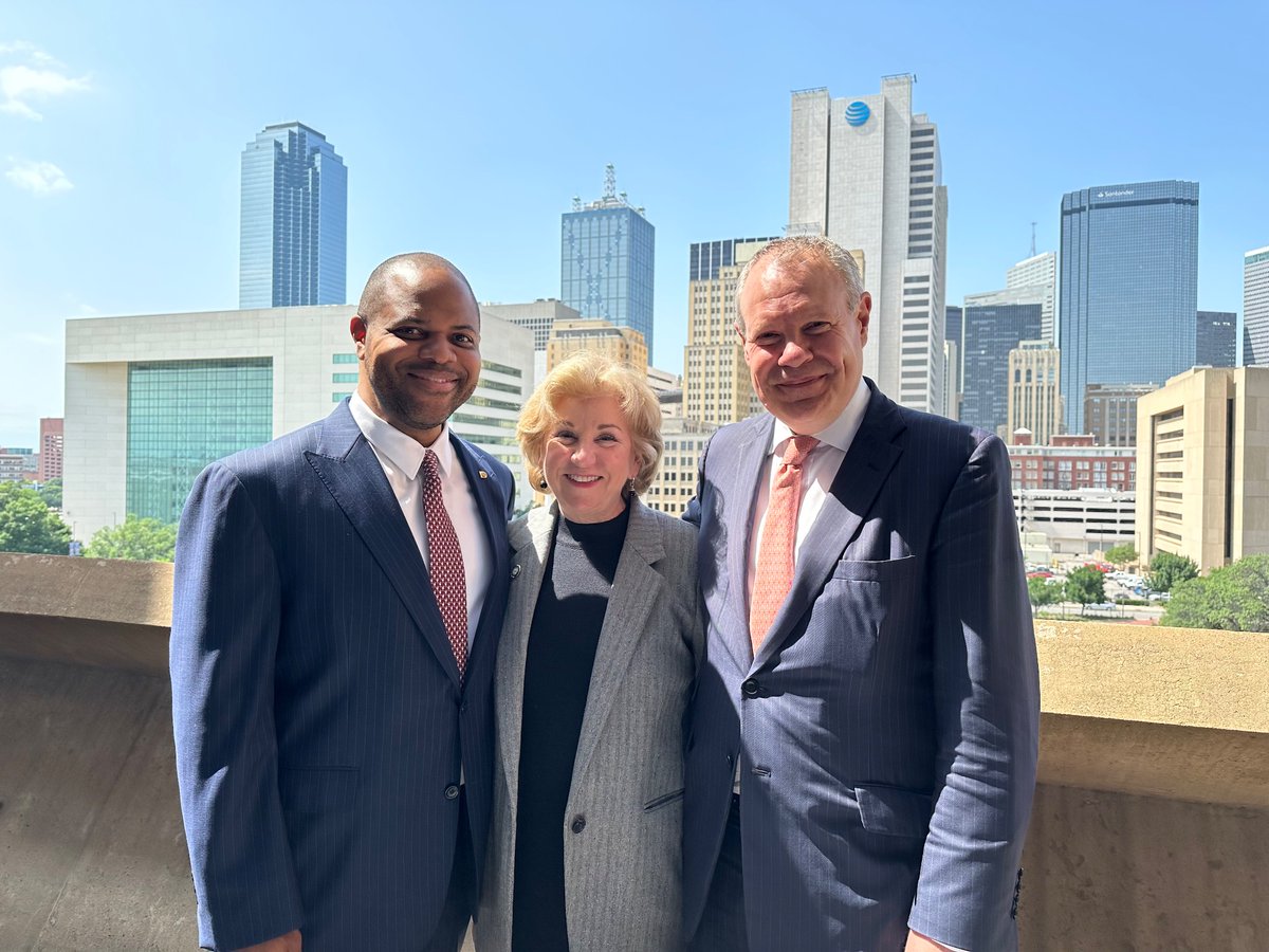 Great afternoon with @ConorBurnsUK and Mayor @Johnson4Dallas focused on Texas’ dynamic economy