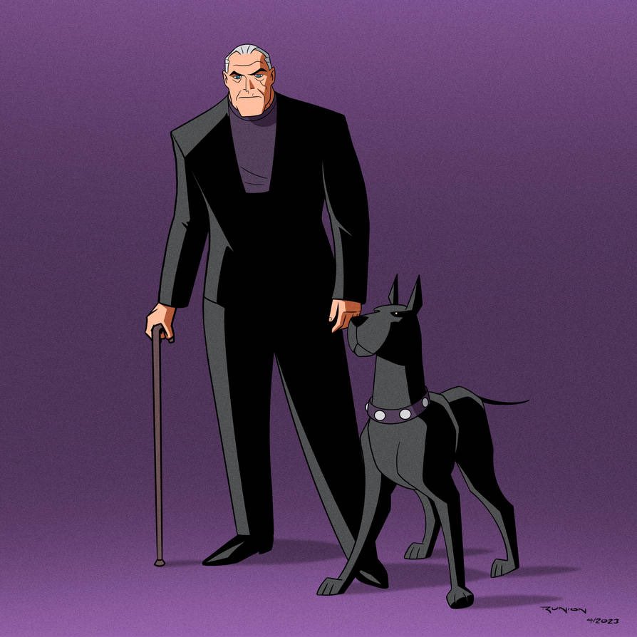 Bruce Wayne & Ace - Batman Beyond 
Artwork by Andrew Arunion
#Batman #BatmanBeyond #BatmanTAS