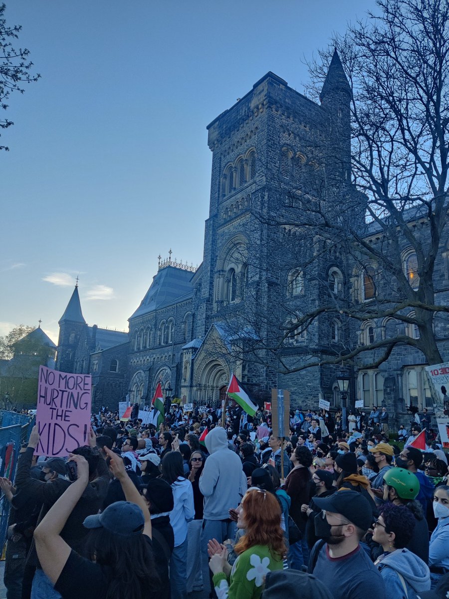 Toronto's showing up for the students!