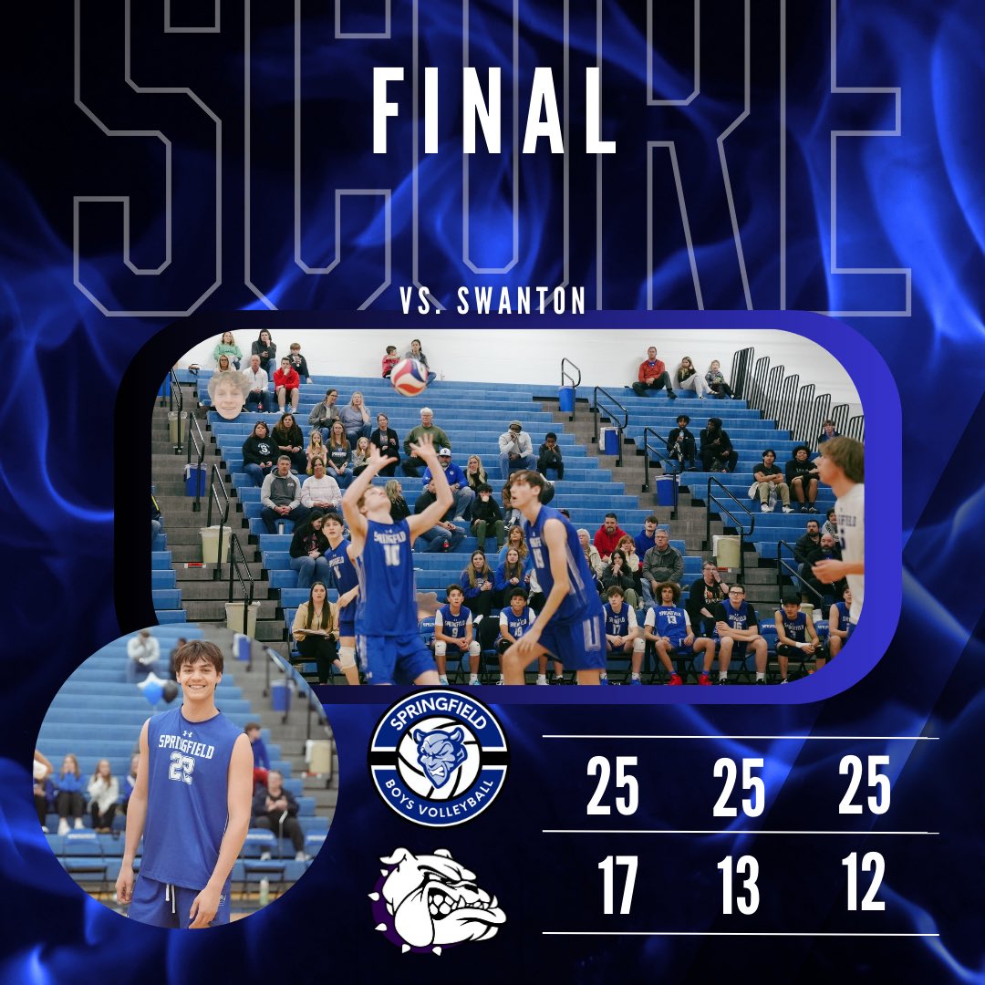 Regular Season Finale WINNNNN!!!! 🔥🏐😈🐮🔔

We are back in action MONDAY at home for the first round of the OHSAA Tournament!!! 6PM first serve! 🙌🏻

GO DEVILSSSSS!!!! 😈

#ohsaaboysvolleyball #springfieldboysvolleyball #springfieldstrong #growthesport #brickbybrick #godevils