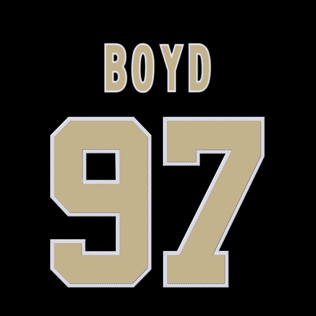 New Orleans Saints DL Khristian Boyd (@KhristianBoyd99) is wearing number 97. Last assigned to Malcolm Roach. #Saints