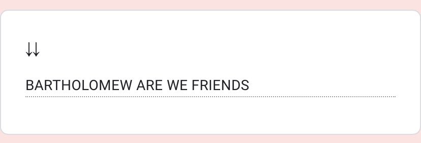 of course we’re friends, anna. 🫂