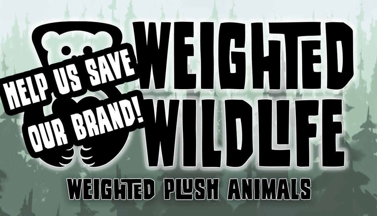 We've launched a fundraiser to help us with the coming debt of moving our inventory out of the bad fulfillment company that is in breach of contract due to erroneous fees. Any help is appreciated and we hope for a bright future for Weighted Wildlife! gofund.me/0268c838