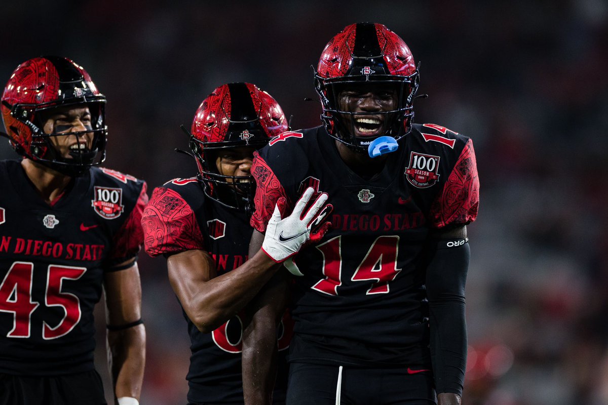 I am Honored and thankful to receive an offer from San Diego State ‼️ @AztecFB @CoachSumlerSDSU @CHawk_4 @ChadSimmons_ @adamgorney @ArmondSr @BrandonHuffman @GregBiggins @Rivals @247Sports @On3sports @Tiller_Football @AztecRecruits @UTRScouting