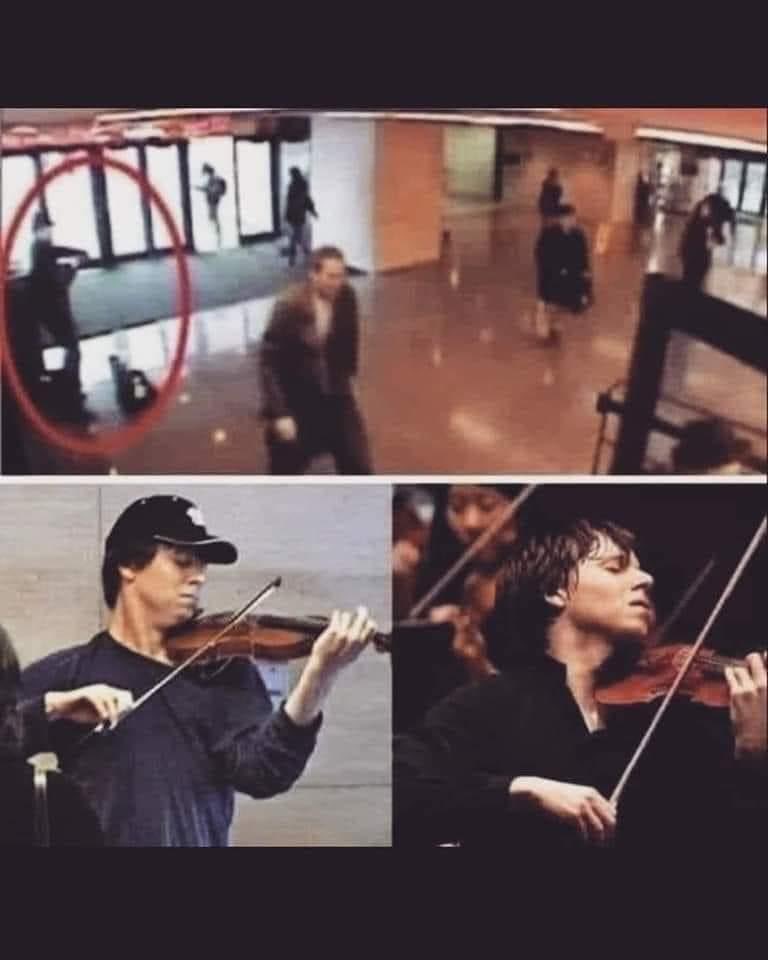 READ THE WHOLE THREAD!
Don’t miss the ending🚨

A violinist played for 45 minutes in the New York subway.  A handful of people stopped, a couple clapped, and the violinist raised about $30 in tips.