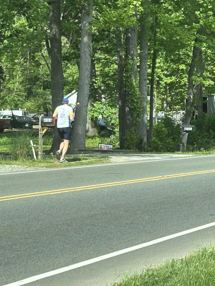 The other day some Olympic jawn ran by my house.