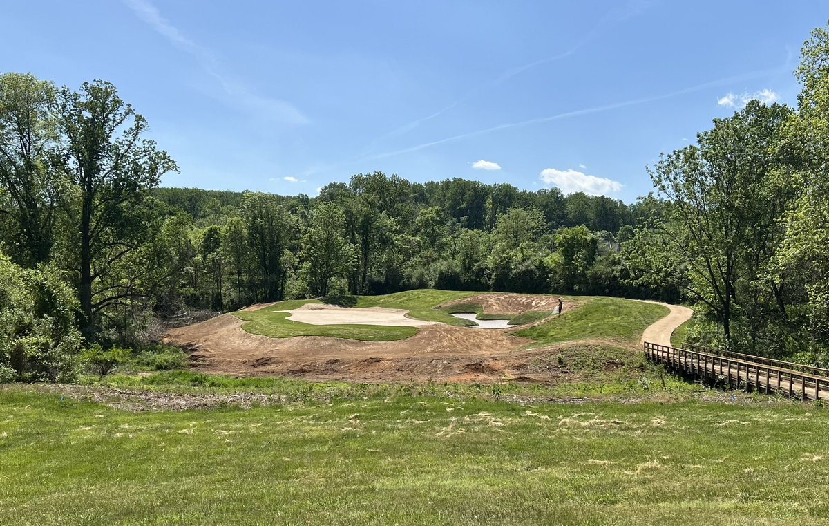 Exciting opportunity working alongside Tom Clark ASGCA. Bringing back Beacon Hill in Leesburg, VA after being closed for almost 20 years! Open for play later this fall.