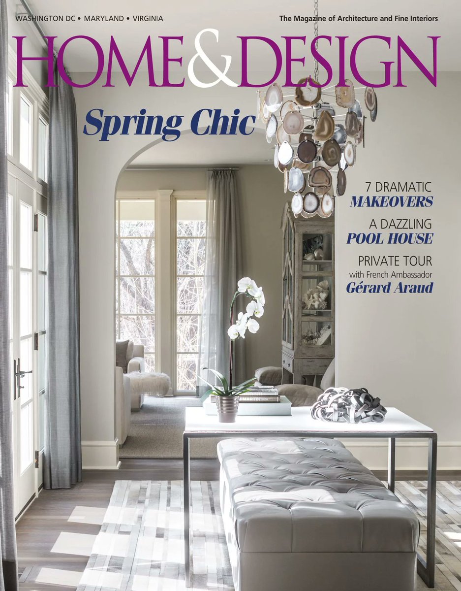 Celebrating 25 Years of Fine Design⁠
⁠
A Classic Cover From Home & Design from 8 years ago⁠
⁠
Article: 'Coastal Edge'⁠
⁠
Interior Design: J. Abel Interiors
Architecture: Jones & Boer Architects
Build:  JeffCo Dev
📸: Erik Kvalsvik
⁠
#homeanddesigndc