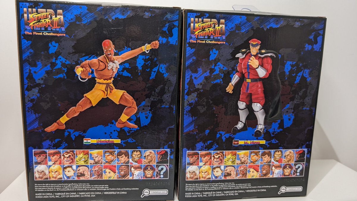 Mail call for today. Jada Toys Street Fighter EVEN better in person. 👊 Go get yours: US ➡️ bit.ly/newjadatoys AU ➡️ greenrockcomics.shop UK/CA at comic/toy shops. #streetfighter #jadatoys #actionfigures #ad #FLYGUY #FLYGUYtoys