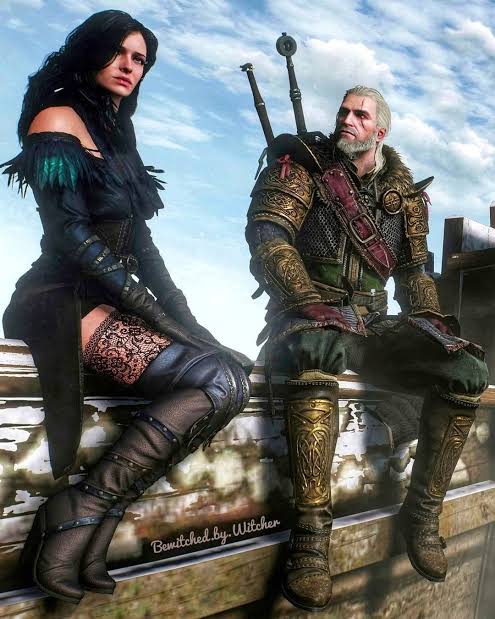 o verdadeiro e melhor casal de The Witcher 3 sempre será Geralt e Yennefer. nada supera a química desses dois juntos 👍🏻