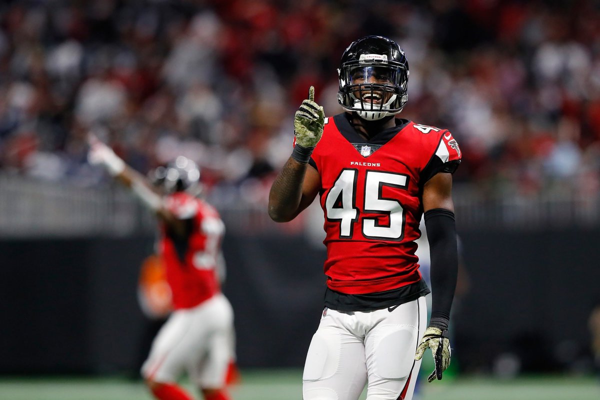 The Buffalo Bills  are signing former Falcons linebacker Deion Jones to a one-year deal.

- 731 Tackles 
- 12 Sacks 
- 13 INT 
- 24 QB hits 
- 53 Passes Defended