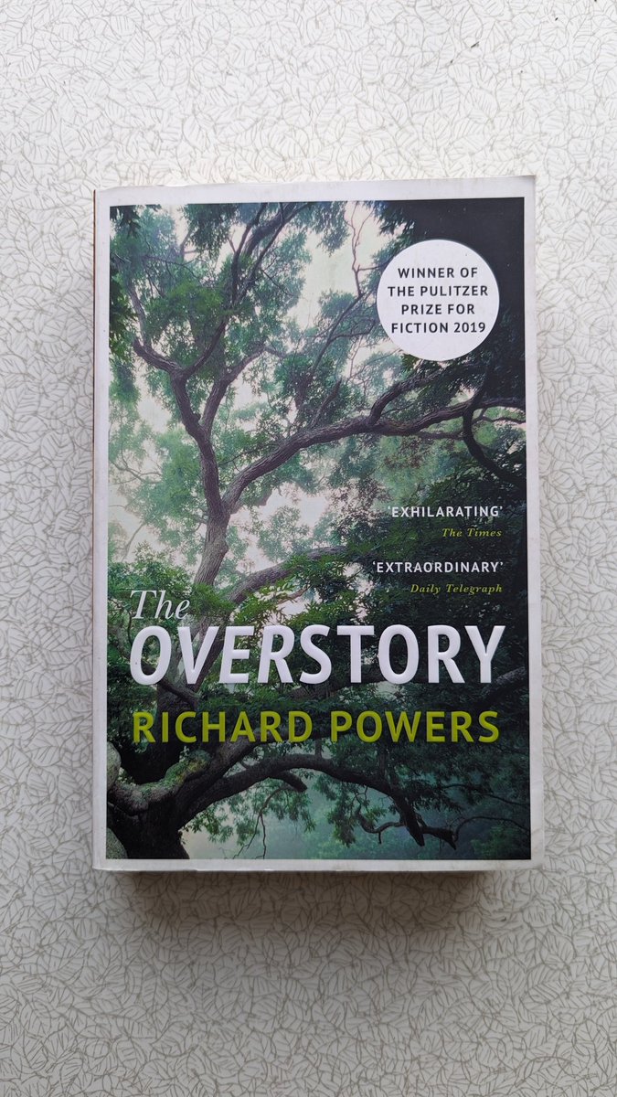 The next read. The Overstory. Richard Powers. @vintagebooks #theoverstory #trees #forest #literature #nature