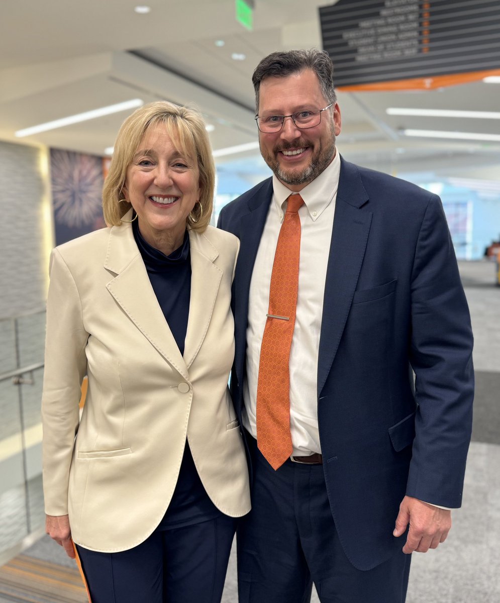 Thanks to Dean Matthew Mench for the opportunity to visit with the @UTK_TCE Board today to share what exciting things are happening here at @UTKnoxville. It’s a great time to be a Tennessee Vol and I loved seeing their passion and dedication for @UTK_TCE today. #ItTakesAVolunteer