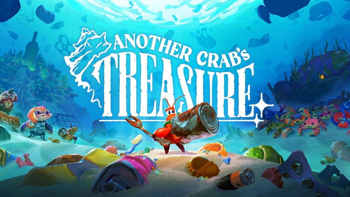 *Product received for free* After 100%-ing @AggroCrabGames 's Another Crabs Treasure, I can safely say that this game, together with Lies of P, are the best non-From Soulslikes out there. This game is charming, witty, atmospheric, but also extremely well paced and heartfelt. 1/