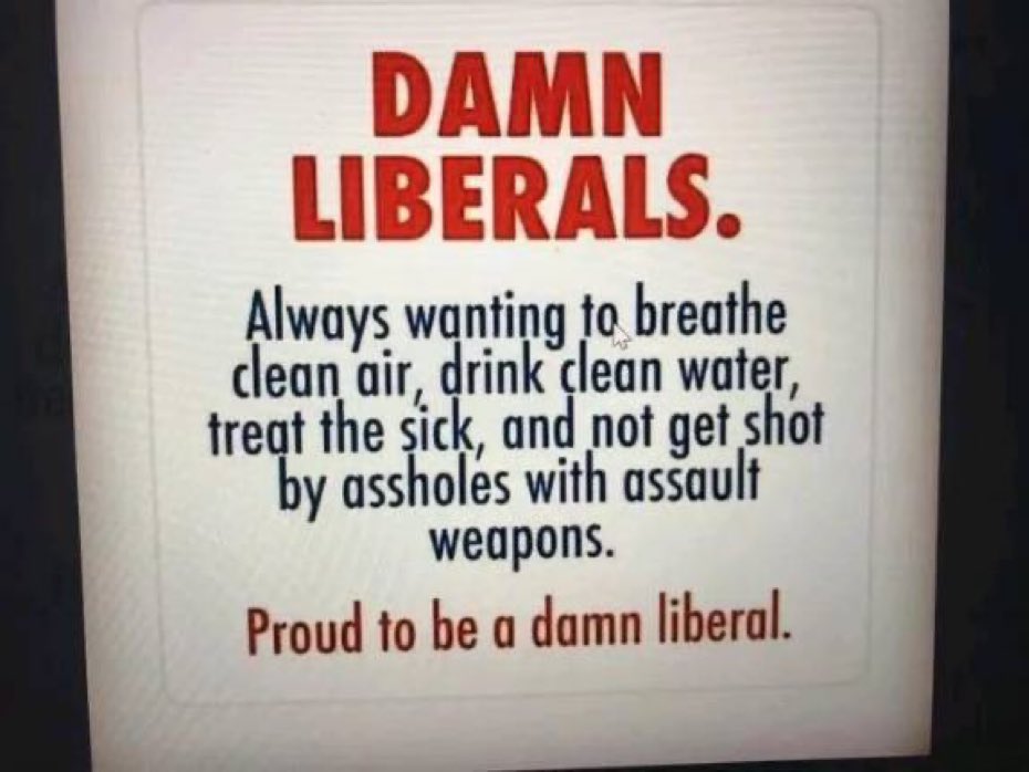 ARE YOU PROUD TO BE A LIBERAL?