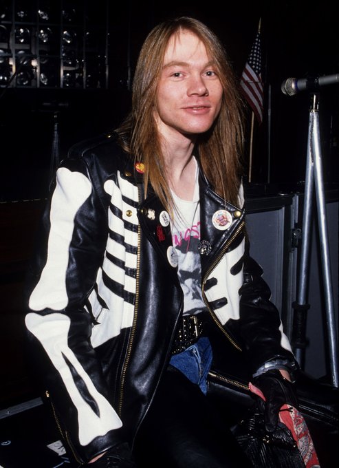 Axl Rose Photo by Kevin Mazur.