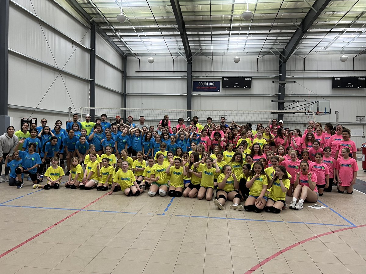 Our Volley Power Friendship Tournament was SO MUCH FUN! ⭐️✨ Thank you to the Ralph C. Wilson Jr., Foundation for making this possible! #youthsports #inclusivesports #girlsinsports