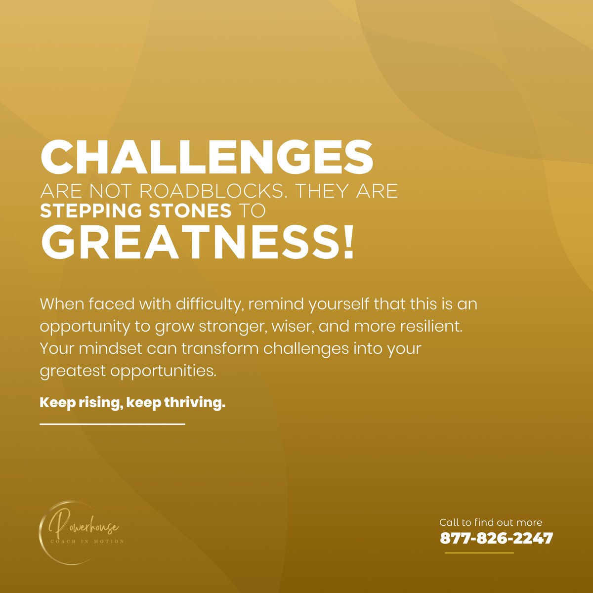 When faced with difficulty, remind yourself that this is an opportunity to grow stranger, wiser, and more resilient. Your mindset can transform challenges into your greatest opportunity!
powerhouseinmotion.com/free-bootcamp

#SpeakerSuccess #CoachP #ConfidentSpeaker #ImpactfulBranding