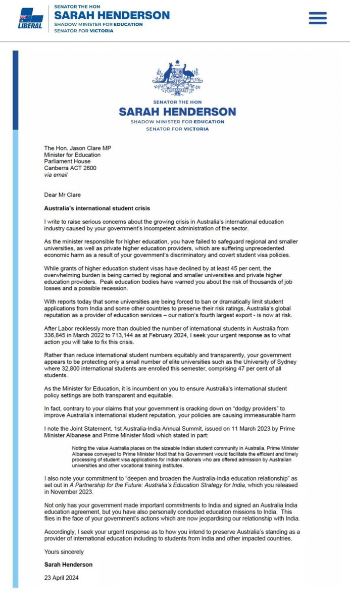 Skyrocketing student visa refusal by Home Affairs has led to a sharp decline in international students in Australia resulting in regional and smaller universities facing financial crisis. #Australia #studentlife