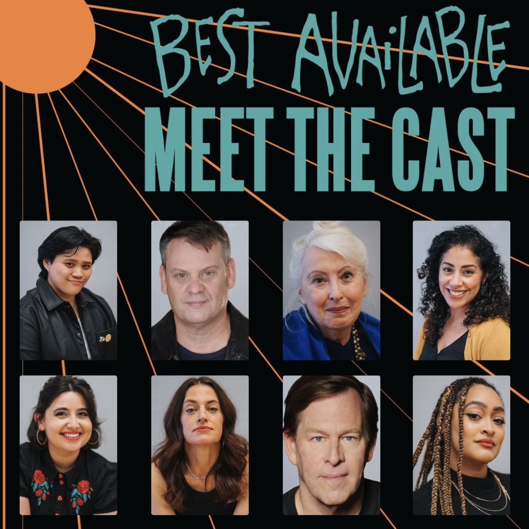 🔵 Have you seen the stellar lineup of cast & crew on our latest mainstage, Best Available?⁠
⁠
🔵 This #newplay by Jonathan Spector is especially for anyone who loves theater and wants to see what keeps it all going.⁠
⁠