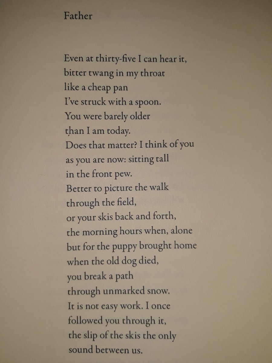 'the slip of the skis the only sound between us.' What a poem, and what a book ✨🫶✨ #MidwestGothic by Laura Donnelly (Ashland Poetry Press, 2020). And you could be her press mate! Submit to the Snyder Prize, @ashlandpp, here: ashlandpoetrypress.com/guidelines/s...