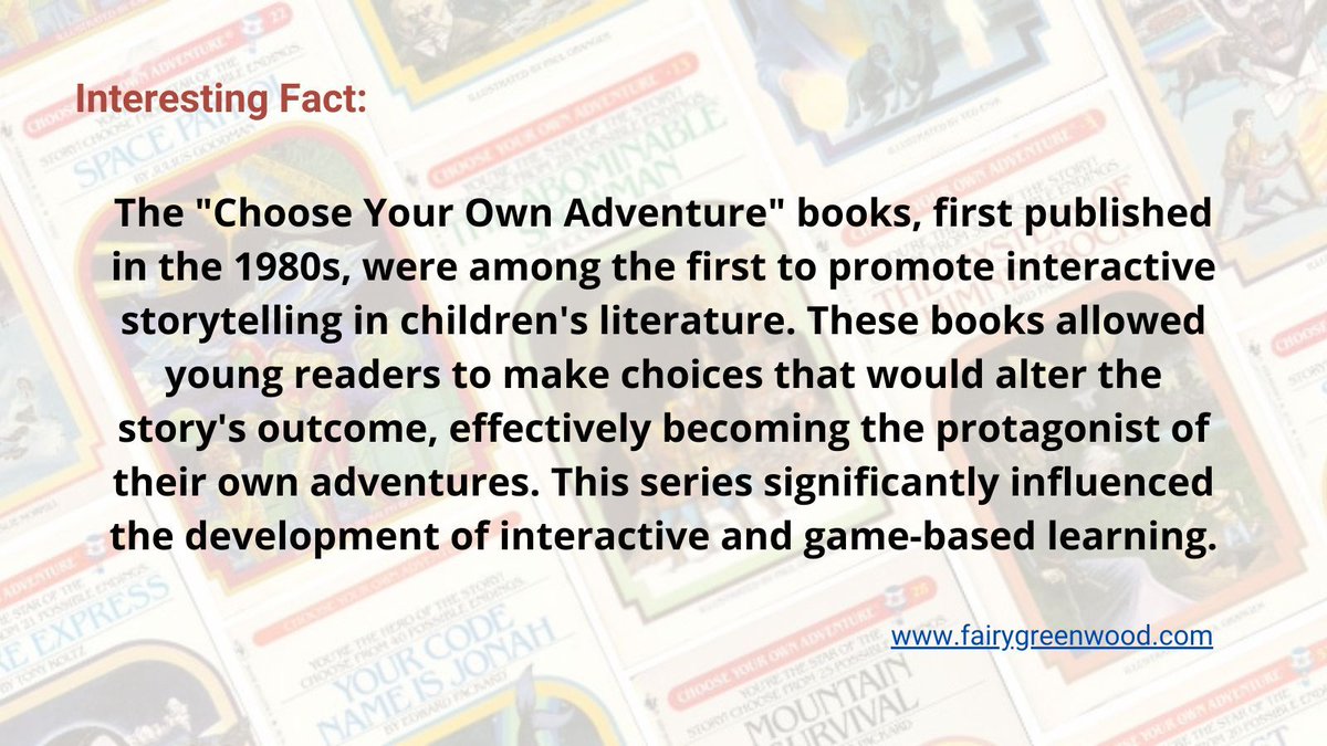 #ChooseYourOwnAdventure #InteractiveBooks #ChildrensLiterature #StorytellingInnovation #GameBasedLearning #KidsLit #1980sBooks