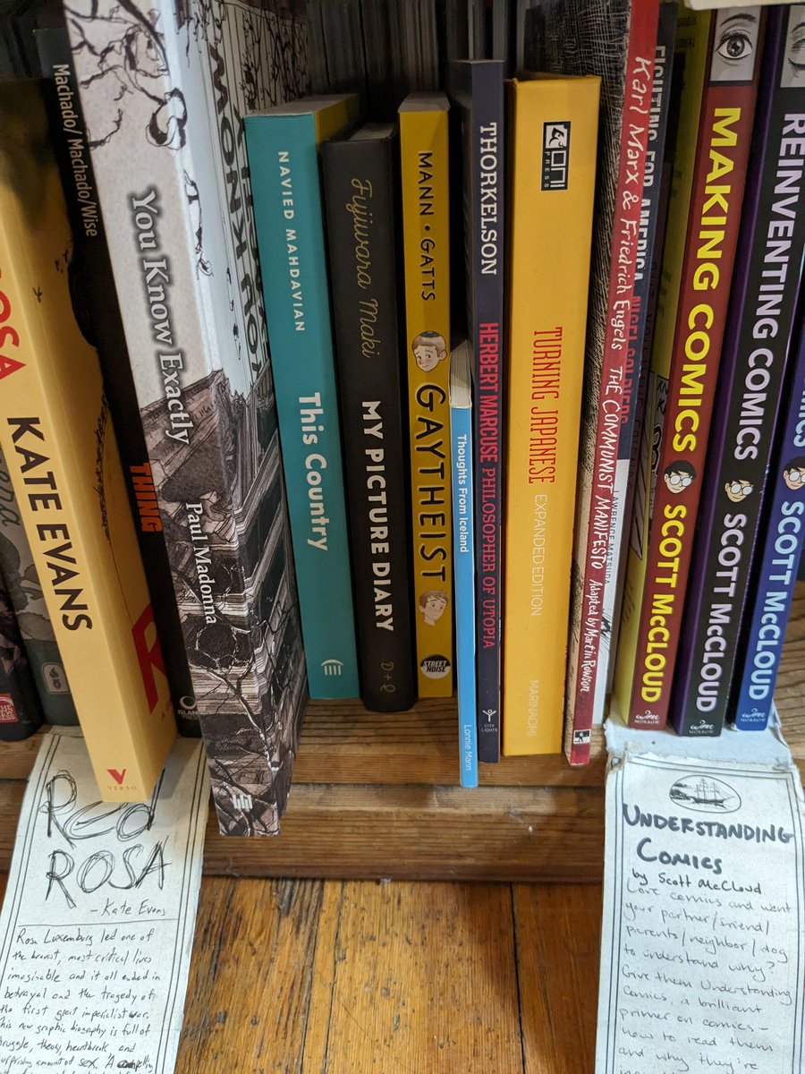 Hey Seattlites, if you go to Elliot bay books, there's a signed copy of Gaytheist and thoughts from Iceland buried on one of the bottom shelves of you're interested in a treasure hunt 😂