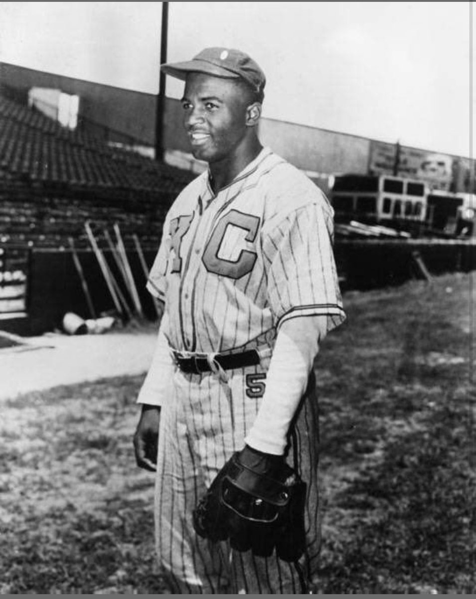 Jackie Robinson with the KC Monarchs