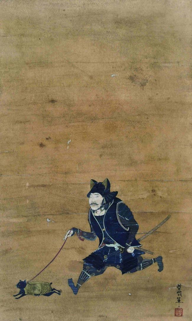 Samurai walking cat 

by Tetsuya Noguchi