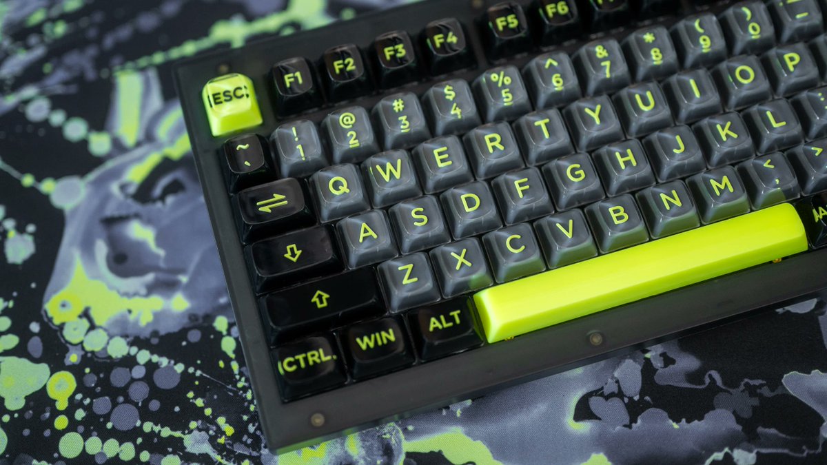 PulsarGears's tweet photo. The Acid Rewind Keycaps are now available on https://t.co/xuMPSQ37IO !

Give your set up a neon retro vibe with the Acid Rewind X2H mice and 3D polycarbonate glass-like keycaps, in collab with our Canadian retailing partner https://t.co/9MOd3bCaZE 🇨🇦

🔗 https://t.co/FM7G0VBdyq
USD 74.95 | Global Shipping 🌎