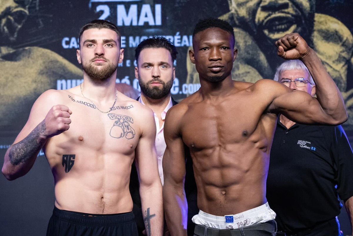 jeffreyboxe's tweet photo. Alexandre Gaumont (10-0, 7 ko’s) l’emporte par KO au 2e round sur Abdallah Luanja (17-12-2, 12 ko’s) qui avait déjà vaincu Gianluca Branco #Boxing #boxe #boxei https://t.co/MrCcTl80Lz