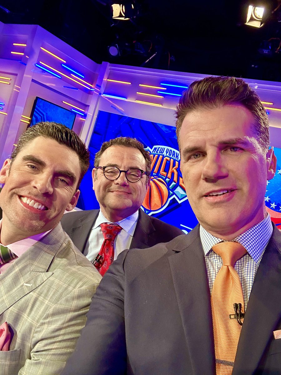 🏀🏀🏀ROLL CALL!!!🏀🏀🏀
Ready for your HOUR LONG #Knicks pregame show on <a href="/MSGNetworks/">MSG Networks</a> getting you ready for Game 6! 
<a href="/wallyball/">Wally Szczerbiak</a> <a href="/BillPidto/">Bill Pidto</a> 
<a href="/McNuttMonica/">McNutt Monica</a> 
<a href="/RebeccaHaarlow/">Rebecca Haarlow</a>