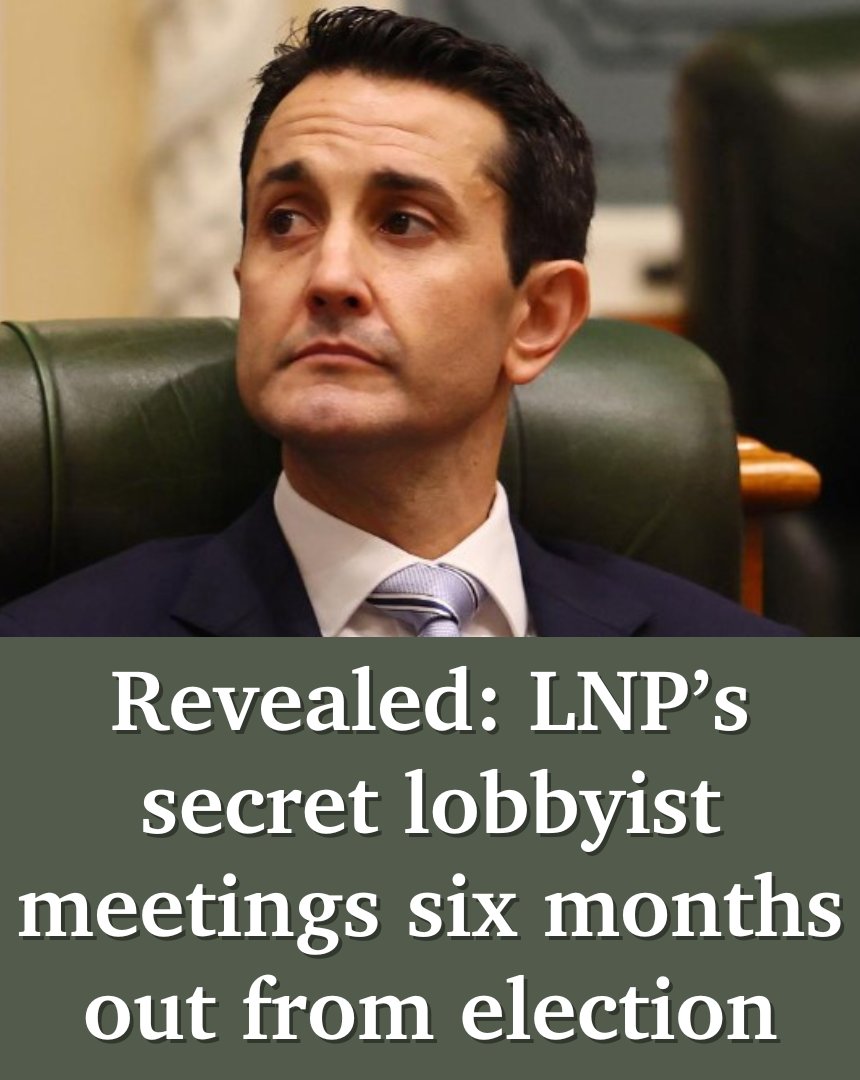 Lobbyists have been allowed to hold secret meetings with shadow ministers in a major integrity loophole exposed just six months out from the state election. 📍STORY ➡️ bit.ly/3UHsWPO