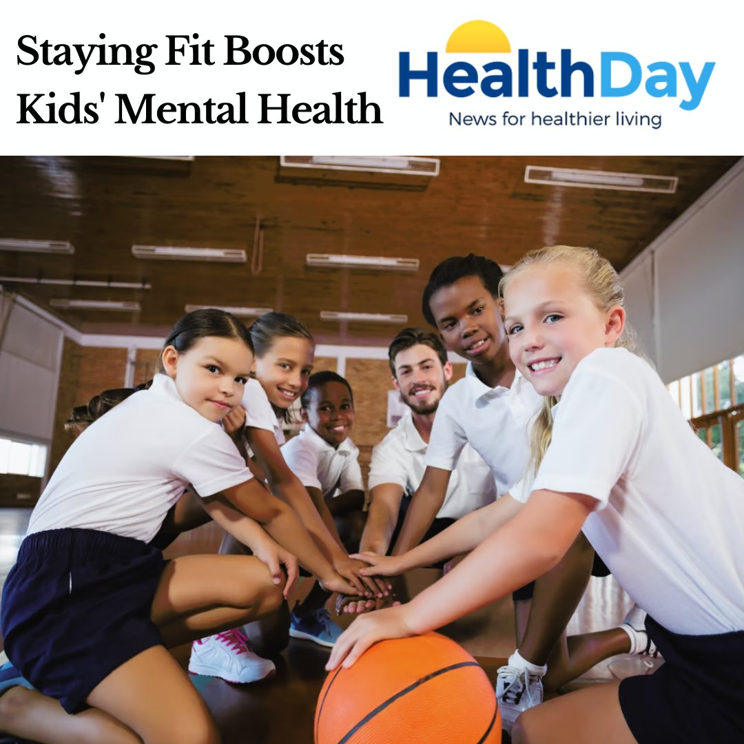 The benefits of physical fitness for kids spill over into their mental health, new research shows.
healthday.com/health-news/ch…
#KidsFitness #MentalHealthMatters #HealthyKids #ActiveLifestyle #ChildWellness #FitKids #PhysicalActivity #HealthyHabits