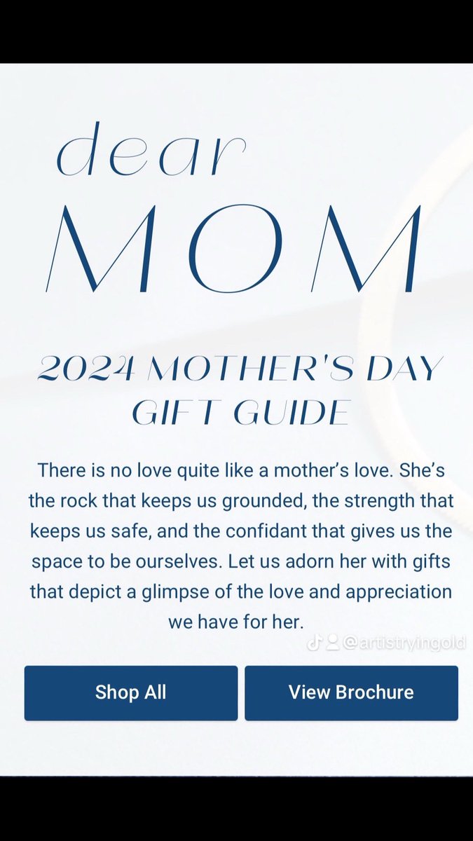 Have you looked at our gift guide for Mother’s Day? It’s loaded with so many ideas 💐💡
artistryingold.jewelershowcase.com/mothers-day

#gift #giftguide #mothersdaygift #mothersday #mom #momstyle #giftideas #beautiful