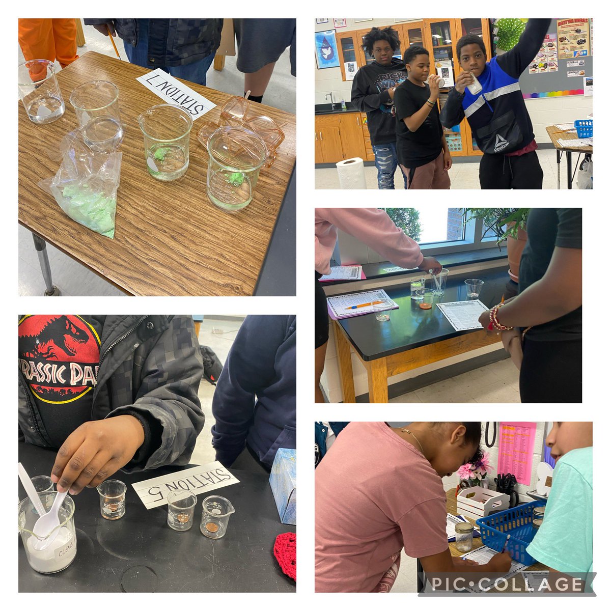 Ms.SimmonsGMS (@simmonsgms) on Twitter photo As the end of the year approaches, engagement is critical! The students investigated chemical and mechanical weathering with station activities! They had a blast! <a href="/Rockey_And/">Rockey Anderson</a> <a href="/GarrettMSGators/">Garrett Gators</a> <a href="/PrincipalKBrown/">Kristie Brown</a> As the end of the year approaches, engagement is critical! The students investigated chemical and mechanical weathering with station activities! They had a blast! <a href="/Rockey_And/">Rockey Anderson</a> <a href="/GarrettMSGators/">Garrett Gators</a> <a href="/PrincipalKBrown/">Kristie Brown</a>