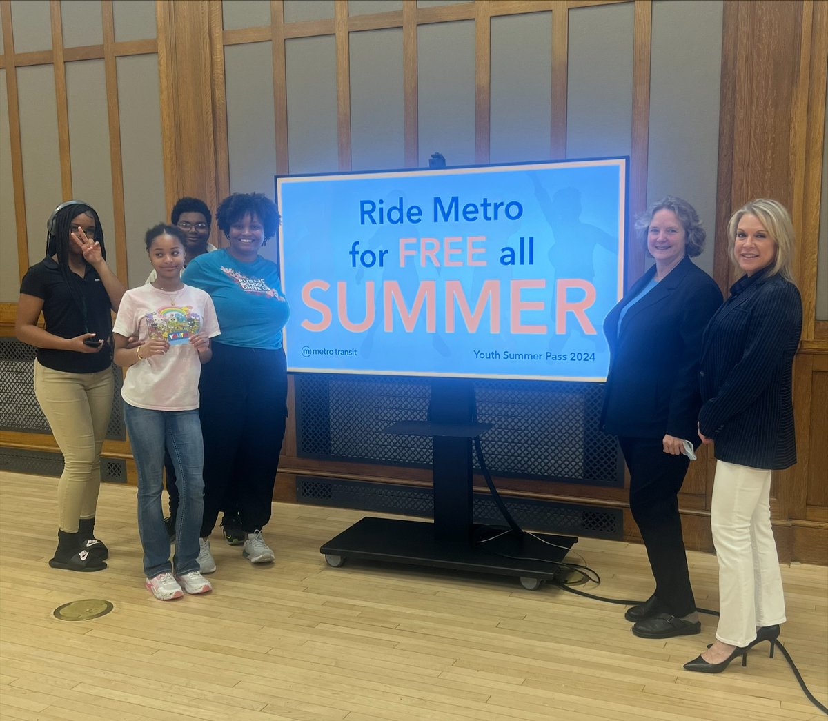 We’re partnering with MMSD again this summer to provide free bus passes for our middle- and high-school-aged youth. Last year there were more than 60,000 rides using these cards and we’re excited to see our young riders explore even more of Madison by bus this summer!